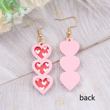 Load image into Gallery viewer, *RTS*  Acrylic Heart Dangles
