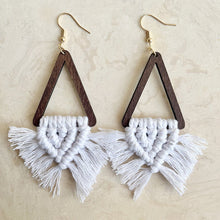 Load image into Gallery viewer, *RTS* Macrame Earrings (multiples Colors)
