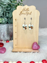 Load image into Gallery viewer, *RTS* Clay Heart Floral Earrings
