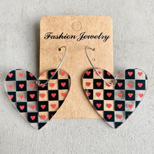 Load image into Gallery viewer, *RTS* Acrylic Heart Earrings
