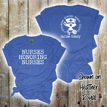 Load image into Gallery viewer, Saline County Nurses Honor Guard Short Sleeve T-Shirt
