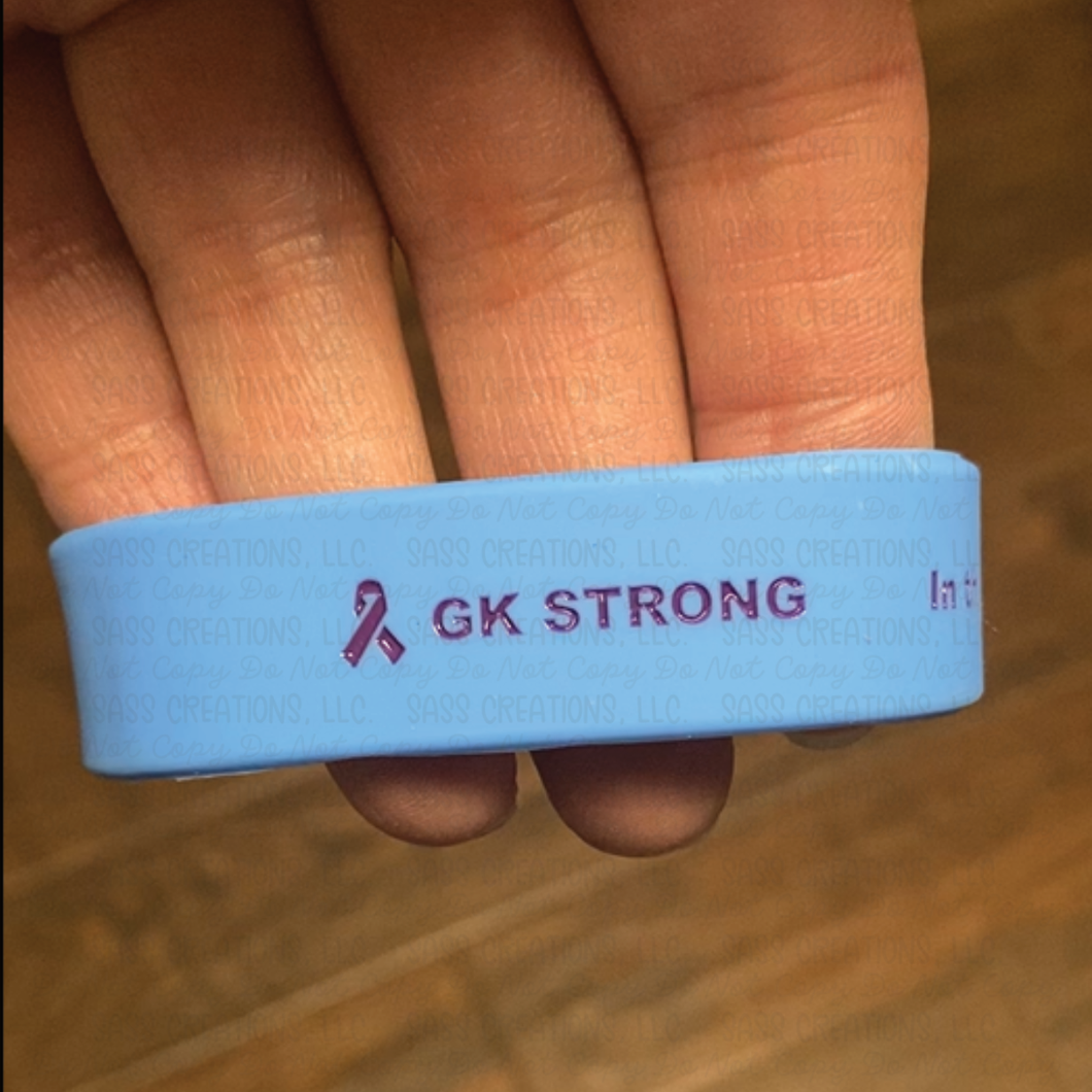 Team GK  _  GK Strong Silicone Wristbrand