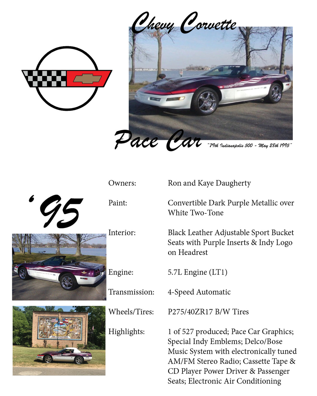 Custom Car Show Boards