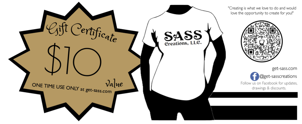 Get SASS Gift Card